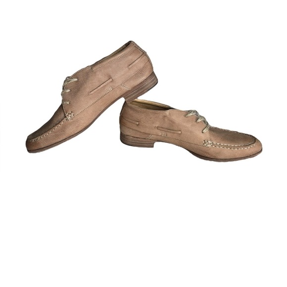 Dolce Vita Volterra Womens Leather Moc Toe Oxfords Tan Size 7.5 - Picture 6 of 10